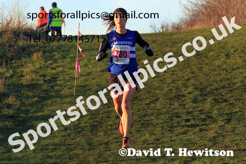 Senior womens 2022 North Eastern Cross Country Champs., Temple Park, South Shields.  Photo: David T. Hewitson/Sports for All Pics